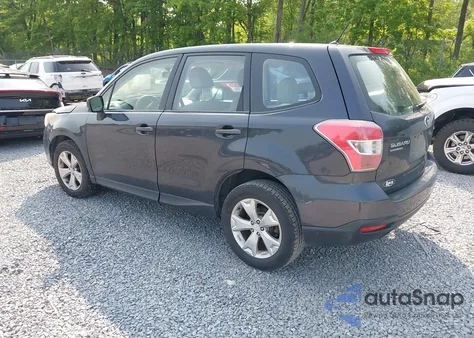 2014 Subaru Forester 2.5I из США, поврежденный, VIN JF2SJAAC2EH433947